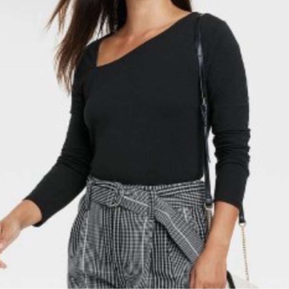 Asymmetrical Long Sleeve Top
